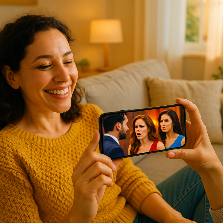 Mira las mejores telenovelas en tu celular